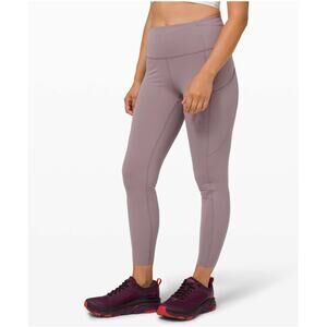 Lululemon Fast & Free Tight II 25" Inseam in‎ Purple Size 4